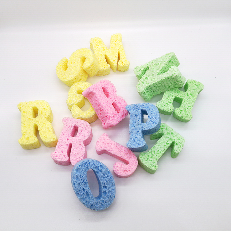 shower sponge set natural kid cellulose sponge body massage natural sea bath exfoliating sponge